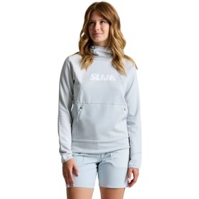 Resim Slam Graphic Ws Hoodie Kadın Gri Sweatshirt 