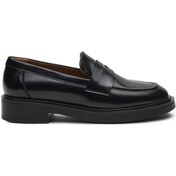 Resim Oxford/ayakkabı Kadın 79q1 Frau Brıstol Mocassin Nero Siyah 