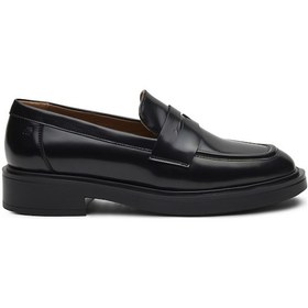 Resim Oxford/ayakkabı Kadın 79q1 Frau Brıstol Mocassin Nero Siyah 