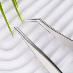 Resim Beauty Box İnce Uç Cımbız Antistatik Paslanmaz Çelik Antimanyetik Tweezer 