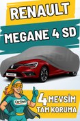 Resim Car Shell Renault Megane 4 Sedan Uyumlu Araba Brandası Su ve Güneş Geçirmez Çizilmez Miflonlu Örtü Oto Örtü 