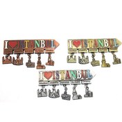 Resim İstanbul Temalı Metal Magnet Model 7 