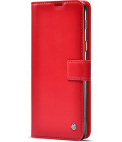 Resim Forzacase Samsung Galaxy S20 Plus Uyumlu Klasik Serisi Mıknatıs Kapaklı Standlı Cüzdan Kılıf Kırmızı 