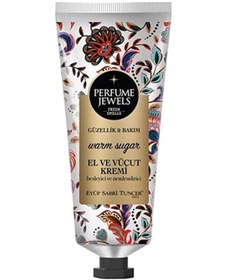Resim Eyüp Sabri Tuncer Perfume Jewels Warm Sugar El ve Vücut Kremi 60 ML 