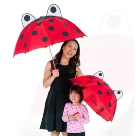 Resim Kidorable Çocuk Şemsiye Uğur Böceği 