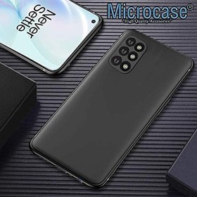 Resim Microcase OnePlus 8T Elektrocase Serisi Kamera Korumalı Silikon Kılıf - Siyah 