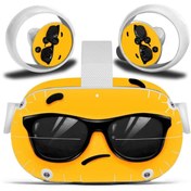 Resim Konsol İstasyonu Oculus Meta Quest 2 Cool Gözlük Stickerı 