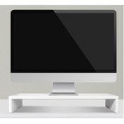 Resim AYFEMOB Ekran Monitor Stant Altı Altlığı Sehpa Masa Yükseltiçi 