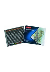 Resim Derwent Graphitint Suda Çözünebilen Renkli Çizim Kalem Seti Tenek N11.109 