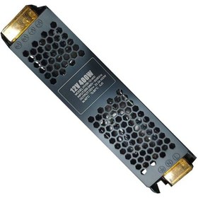 Resim Yeni Tip Slim Trafo, Adaptör, Driver 12v 33 Amper 400 Watt 