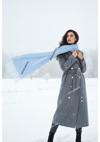 Resim Ritagarcia Premium Soft Buklet Atkı Bebe Mavisi 