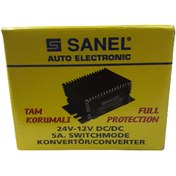 Resim Sanel Konvertor 24V 5A Switch Mode- 
