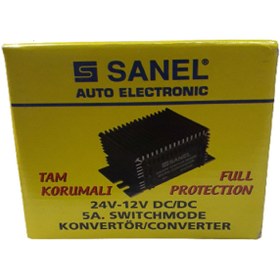 Resim Sanel Konvertor 24V 5A Switch Mode- 