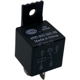 Resim Hella 12V Röle 5 Uçlu 20 A/30 A Çift Platin 87A N11.2944 