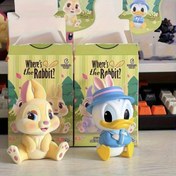Resim Where'S the Rabbit? Stitch & Daisy Duck Koleksiyon Figürleri - Sevimli Karikatür Karakterleri Oynak Tasarımıyla, Masaüstü, Araba, Yatak Odası, Ofis Dekoru İçin Mükemmel | İdeal Paskalya, Doğum Günü, Mezuniyet Hediyeleri, Sevimli Dekorasyonlar, En İyi Noel İçin 