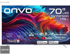 Resim ONVO 70 İNÇ webOS 180 EKRAN 4K LED TV 