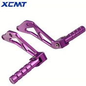 Resim Dashanshop Siyah Elektrikli Motosiklet Cnc Arka Ayak Pedalı Bracket Sur Ron Light Bee X S1 L1e Segway X260 X160 