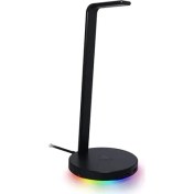 Resim Razer Base Station V2 Chroma - USB Hub'lı ve Rgb Aydınlatmalı Kulaklık Standı (7.1 Surround Sesli 