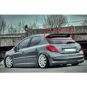 Resim Peugeot 207 Rc Spoiler Fiberglass Boyasız 