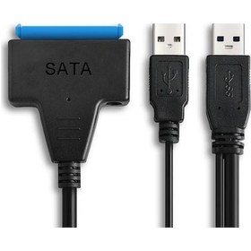 Resim Usb 3.0 To Sata 2.5" 3.5" Hdd Kablo12V Power Adaptörlü 