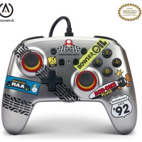 Resim PowerA Nintendo Switch Kablolu Oyun Kolu Lisanslı Mario Kart 