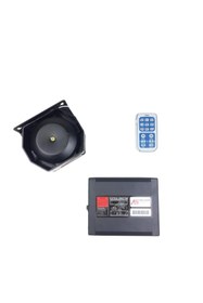 Resim Drs Tuning Mikrofonlu Metal Siren Uzaktan Kumandalı /Sssr45-1 