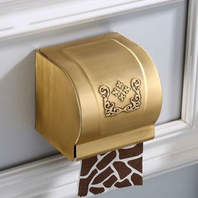 Resim Sanlindou Banyo Aksesuarları Set Duvara Dağı Antik Tasarım Kağıt Rulo Tutucu Tuvalet Kağıdı Tutucu Doku Kutusu Banyo Aksesuarları | Banyo Donanım Setleri 