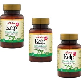 Resim Balen Kelp Ekstraktı + Selenyum 375 Mg 3 x 60 Kapsül 