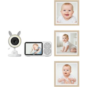 Resim Epilons Gece Görüşlü Bebek Telsizi Besleme Hatırlatıcılı Lcd Ekran 