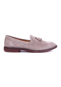 Resim Shoetyle - Hakiki Deri Vizon Rengi Erkek Loafer - 900-4792-1478 