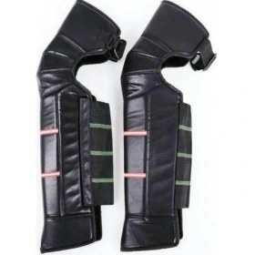 Resim Ebakbak Motosiklet Bacak Koruyucu Deri Reflektörlü Soğuktan Korumalı Suya Dayanıklı Motor Bacak Koruyucu 