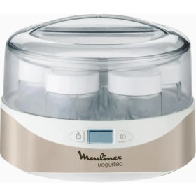Resim Moulinex Yogurtizer YG231E Gümüş 1.12 L Dijital Yoğurt Yapma Makinesi 