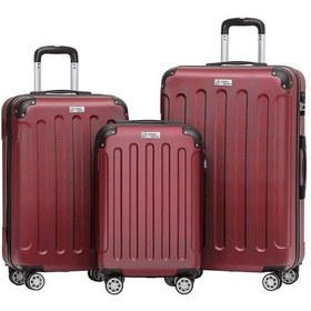 Resim Anthony Jackson Ultra Hafif Abs Valiz Trıon Bordo 