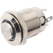 Resim Huiliang 12mm 4-pin Kırmızı Led Yüksek Flush 