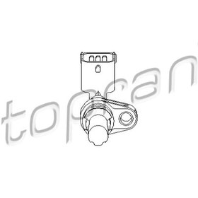 Resim Topran-207418001 Eksantrik Devir Sensoru (Opel: Astra H-Vectra C- 515263159 