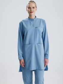 Resim LIVO de Sérénité LX Turkuaz Scrub Tek Üst - Turkuaz / S 