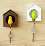 Resim Genel Markalar Kuş Yuvası Anahtar Tutucu Beyaz 