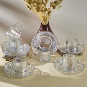 Resim Perotti Ringo Line Lüster 6 Kişilik Kahve Fincan Takımı 100 ml 