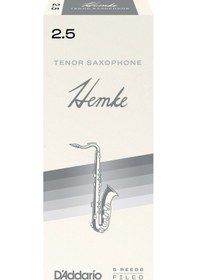 Resim D'addario Rhkp5tsx250 Frederick Hemke Tenor Saksafon Kamışı No: 2.5 Profesyonel - 5'li Paket Kısa Vamp Kesim, Koyu Caz Tonu Ve Zengin Harmonikler 