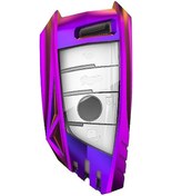 Resim Yaozixa 525li 5 Serisi 530blade 3 Serisi X1-x6 İçin Pembe Çinko Alaşımlı Anahtar Korumalı Kasa Tipi A 