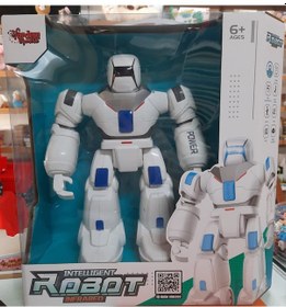 Resim Oyuncak Robot Sesli Işıklı Hareketli İnteraktif Şarjlı Pilli 