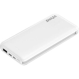 Resim Shaza 4'ü 1 Aradaa 10.000 mAH Smart Chip Beyaz Powerbank 