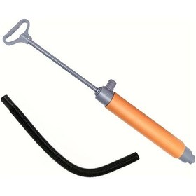 Resim Dashanshop Portakal Renkli Hortumlu Eva Manuel Su Pompası Kayık Bot Ve Kano İçin 