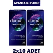 Resim Durex Maraton Prezervatif 10'lu 2 Adet 