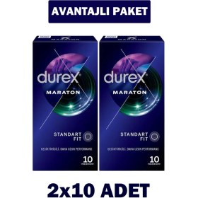 Resim Durex Maraton Prezervatif 10'lu 2 Adet 