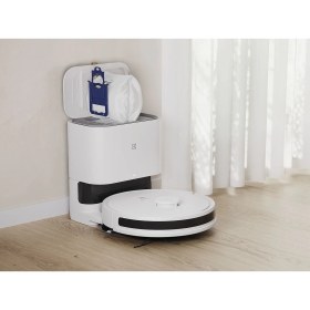Resim Electrolux Ultimate Temizleme Istasyonlu Robot Süpürge Deniz Kabuğu Beyazı 2 Yıl Electrolux Türkiye Garantili 