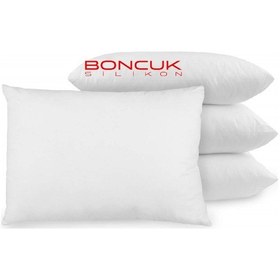 Resim Otel Tipi Boncuk Silikonlu Yastık Akfil 63 Tel Dokuma %100 Pamuk 50 x 70 CM 5 Adet 
