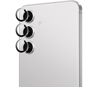 Resim Galaxy S25 Wiwu LG-009 Lens Guard Oleofobik Anti Reflective Kamera Lens Koruyucu + Kolay Uygulama Aparatlı - Şeffaf 