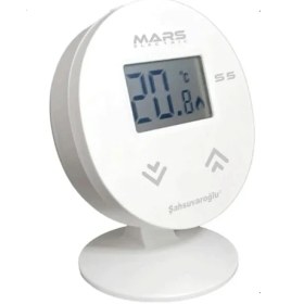 Resim Mars S5 Kablosuz Dijital Oda Termostat 