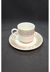 Resim Schumann Arzberg Duble Kahve Fincanı 160 Ml Pembe Tomurcuk 